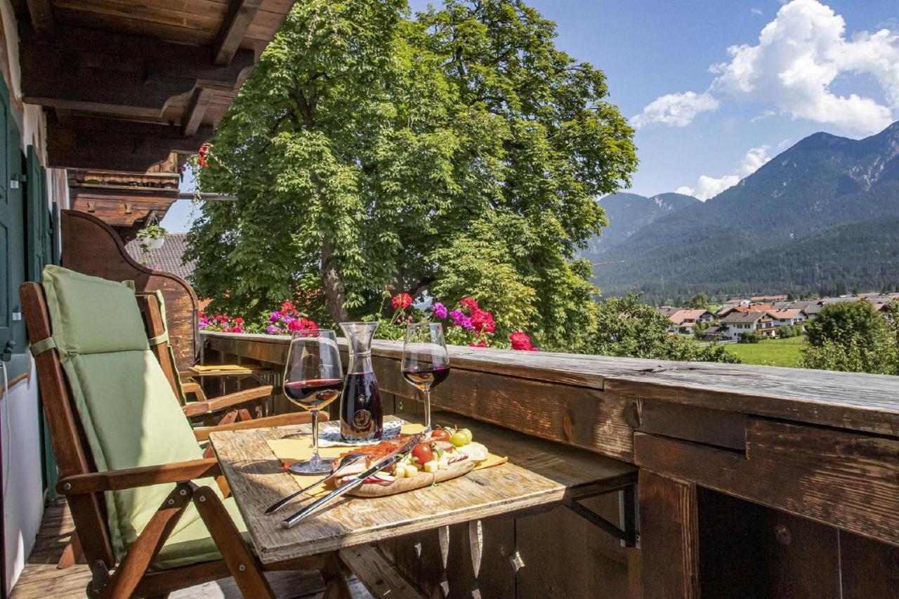 Apartamento Haus Holler Wallgau Exterior foto