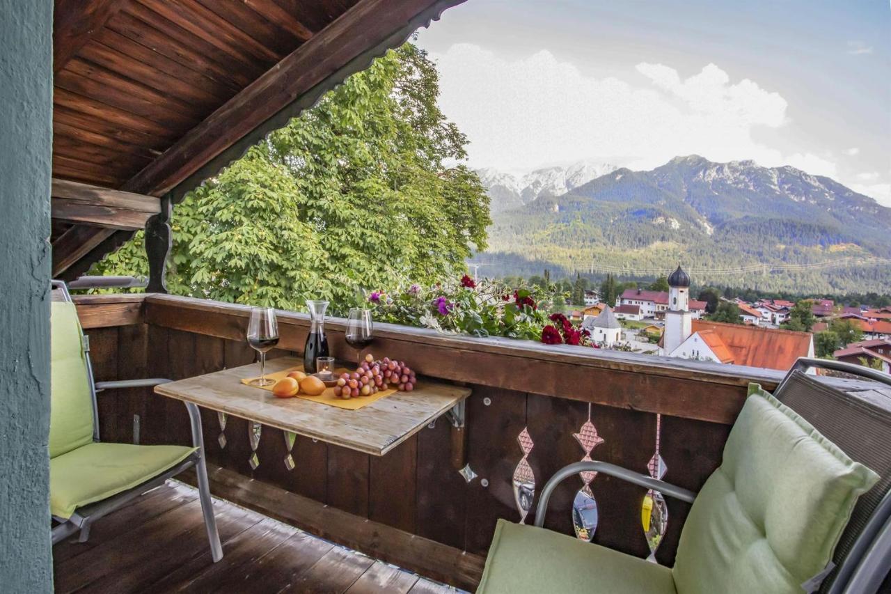 Apartamento Haus Holler Wallgau Exterior foto