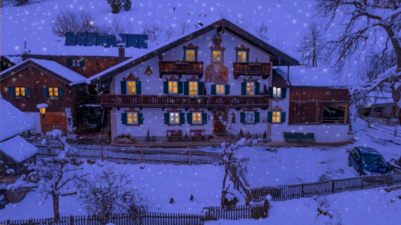 Apartamento Haus Holler Wallgau Exterior foto